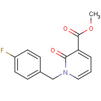 888721-12-8 methyl 1-[(4-fluorophenyl)methyl]-2-oxopyridine-3-carboxylate chemical structure