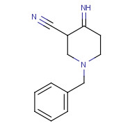 85277-11-8 1-benzyl-4-iminopiperidine-3-carbonitrile chemical structure