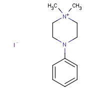 54-77-3 1,1-dimethyl-4-phenylpiperazin-1-ium;iodide chemical structure