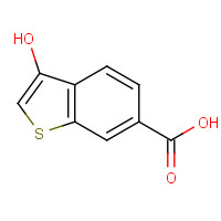 92780-44-4 3-hydroxy-1-benzothiophene-6-carboxylic acid chemical structure