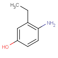 61638-00-4 4-amino-3-ethylphenol chemical structure