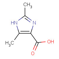 84255-24-3 2,5-dimethyl-1H-imidazole-4-carboxylic acid chemical structure