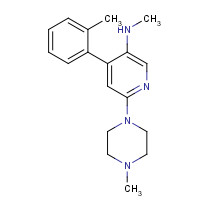 290297-25-5 N-methyl-4-(2-methylphenyl)-6-(4-methylpiperazin-1-yl)pyridin-3-amine chemical structure