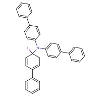 1002762-57-3 N-(1-iodo-4-phenylcyclohexa-2,4-dien-1-yl)-4-phenyl-N-(4-phenylphenyl)aniline chemical structure