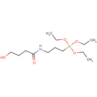 186543-03-3 4-hydroxy-N-(3-triethoxysilylpropyl)butanamide chemical structure