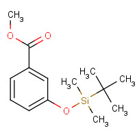 120687-94-7 methyl 3-[tert-butyl(dimethyl)silyl]oxybenzoate chemical structure