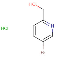 31181-82-5 (5-bromopyridin-2-yl)methanol;hydrochloride chemical structure