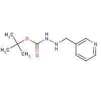 348628-13-7 tert-butyl N-(pyridin-3-ylmethylamino)carbamate chemical structure