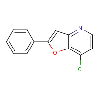 1360911-12-1 7-chloro-2-phenylfuro[3,2-b]pyridine chemical structure