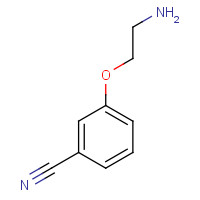 120351-94-2 3-(2-aminoethoxy)benzonitrile chemical structure