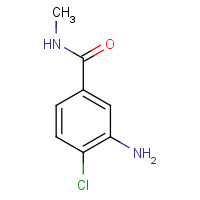 51920-00-4 3-amino-4-chloro-N-methylbenzamide chemical structure