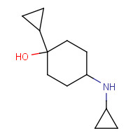 1006685-71-7 1-cyclopropyl-4-(cyclopropylamino)cyclohexan-1-ol chemical structure