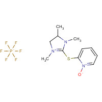 366821-62-7 1-oxido-2-[(1,3,4-trimethyl-4,5-dihydroimidazol-1-ium-2-yl)sulfanyl]pyridin-1-ium;hexafluorophosphate chemical structure