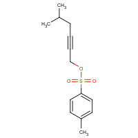 1041847-69-1 5-methylhex-2-ynyl 4-methylbenzenesulfonate chemical structure