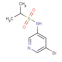 1093819-33-0 N-(5-bromopyridin-3-yl)propane-2-sulfonamide chemical structure