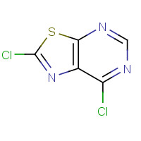 19602-61-0 2,7-dichloro-[1,3]thiazolo[5,4-d]pyrimidine chemical structure