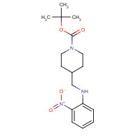 1233953-16-6 tert-butyl 4-[(2-nitroanilino)methyl]piperidine-1-carboxylate chemical structure