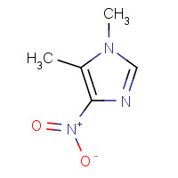 7464-68-8 1,5-dimethyl-4-nitroimidazole chemical structure