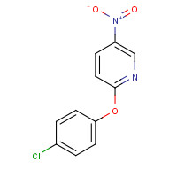 28232-30-6 2-(4-chlorophenoxy)-5-nitropyridine chemical structure