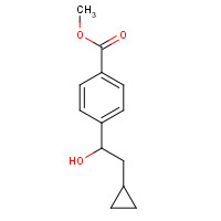 1393125-37-5 methyl 4-(2-cyclopropyl-1-hydroxyethyl)benzoate chemical structure
