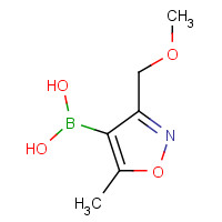 1000894-08-5 [3-(methoxymethyl)-5-methyl-1,2-oxazol-4-yl]boronic acid chemical structure