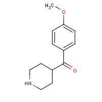 76362-12-4 (4-methoxyphenyl)-piperidin-4-ylmethanone chemical structure