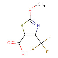 1226776-93-7 2-methoxy-4-(trifluoromethyl)-1,3-thiazole-5-carboxylic acid chemical structure