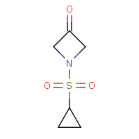 1401222-92-1 1-cyclopropylsulfonylazetidin-3-one chemical structure