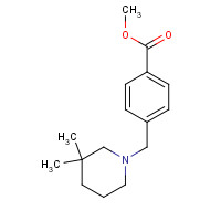 1035270-82-6 methyl 4-[(3,3-dimethylpiperidin-1-yl)methyl]benzoate chemical structure