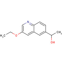 1355583-58-2 1-(3-ethoxyquinolin-6-yl)ethanol chemical structure