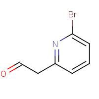1211524-20-7 2-(6-bromopyridin-2-yl)acetaldehyde chemical structure