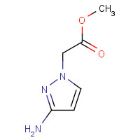 1093967-39-5 methyl 2-(3-aminopyrazol-1-yl)acetate chemical structure