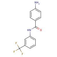 811841-49-3 4-amino-N-[3-(trifluoromethyl)phenyl]benzamide chemical structure