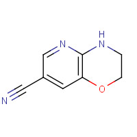 34945-66-9 3,4-dihydro-2H-pyrido[3,2-b][1,4]oxazine-7-carbonitrile chemical structure