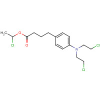1620191-18-5 1-chloroethyl 4-[4-[bis(2-chloroethyl)amino]phenyl]butanoate chemical structure