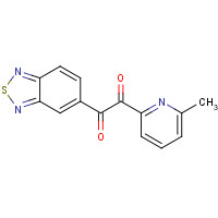 364050-15-7 1-(2,1,3-benzothiadiazol-5-yl)-2-(6-methylpyridin-2-yl)ethane-1,2-dione chemical structure