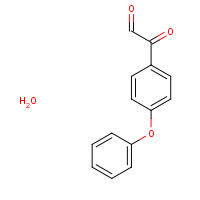 92254-55-2 2-oxo-2-(4-phenoxyphenyl)acetaldehyde;hydrate chemical structure