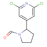 693286-62-3 2-(2,6-dichloropyridin-4-yl)pyrrolidine-1-carbaldehyde chemical structure