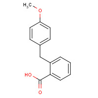 5398-17-4 2-[(4-methoxyphenyl)methyl]benzoic acid chemical structure