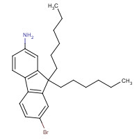 1262414-52-7 7-bromo-9,9-dihexylfluoren-2-amine chemical structure