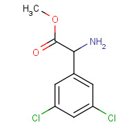 1137825-73-0 methyl 2-amino-2-(3,5-dichlorophenyl)acetate chemical structure