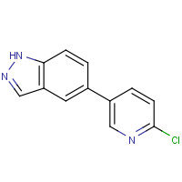 885271-19-2 5-(6-chloropyridin-3-yl)-1H-indazole chemical structure