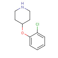 245057-65-2 4-(2-chlorophenoxy)piperidine chemical structure