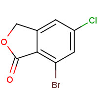 1392227-53-0 7-bromo-5-chloro-3H-2-benzofuran-1-one chemical structure