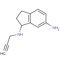 863987-58-0 1-N-prop-2-ynyl-2,3-dihydro-1H-indene-1,6-diamine chemical structure