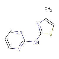 887309-83-3 4-methyl-N-pyrimidin-2-yl-1,3-thiazol-2-amine chemical structure