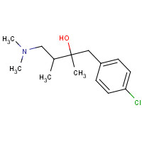 14860-49-2 1-(4-chlorophenyl)-4-(dimethylamino)-2,3-dimethylbutan-2-ol chemical structure