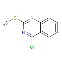 58803-74-0 4-chloro-2-methylsulfanylquinazoline chemical structure