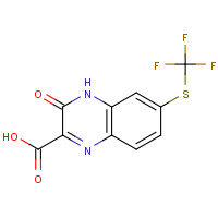 1374849-69-0 3-oxo-6-(trifluoromethylsulfanyl)-4H-quinoxaline-2-carboxylic acid chemical structure
