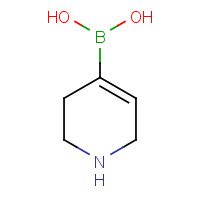 856694-87-6 1,2,3,6-tetrahydropyridin-4-ylboronic acid chemical structure